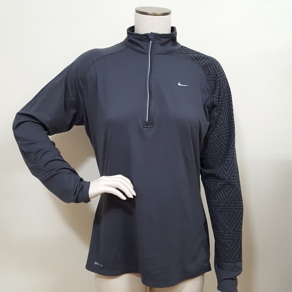 Nike Tops - Nike Dri-Fit Long Sleeve Half Zip